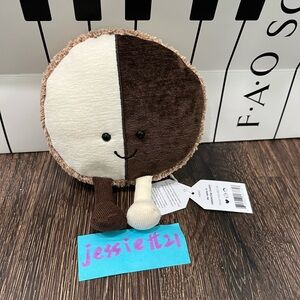 Jellycat NYC FAO Exclusive Amuseables Nibblechip Cookie 100%Authentic US Ship